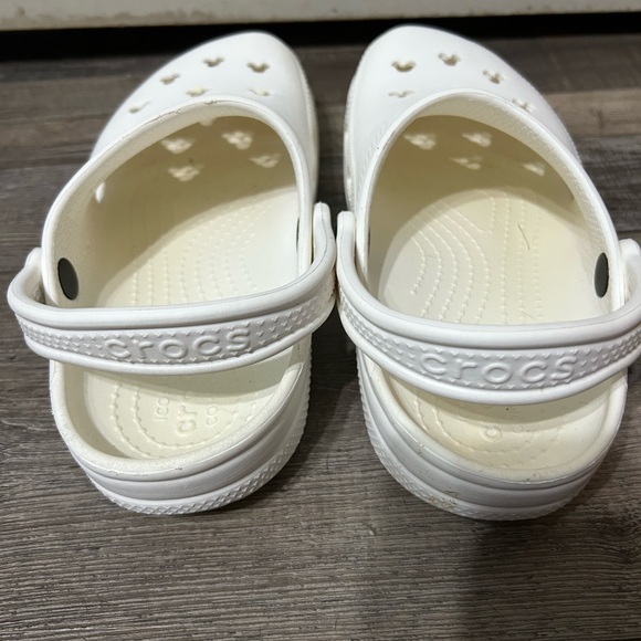 Disney Mickey Mouse CROCS Classic White Clogs - Picture 11 of 11